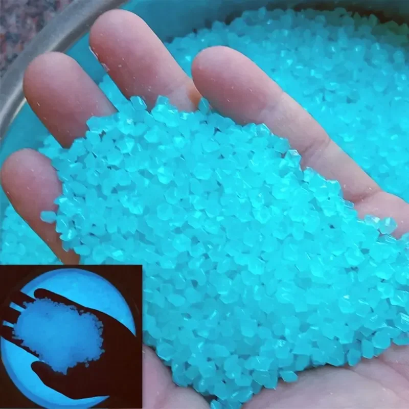 Fish Tank Gravel - 暗い小石の中で輝き、明るい砂岩、家の庭、庭、屋外の小道、芝生、水槽、水族館の装飾、3-5mm、1000個
