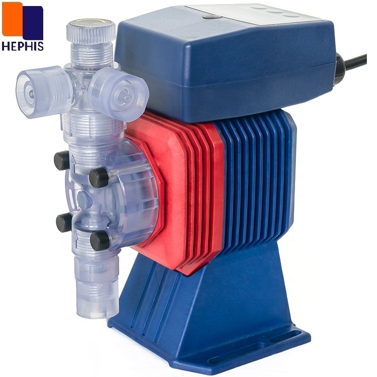 Aquarium Pump - 2026HEPHIS RS485 ModBus対応 自動2.28-24LPH@10-2Bar電磁ソレノイド式水槽・プール用定量計量ポンプ