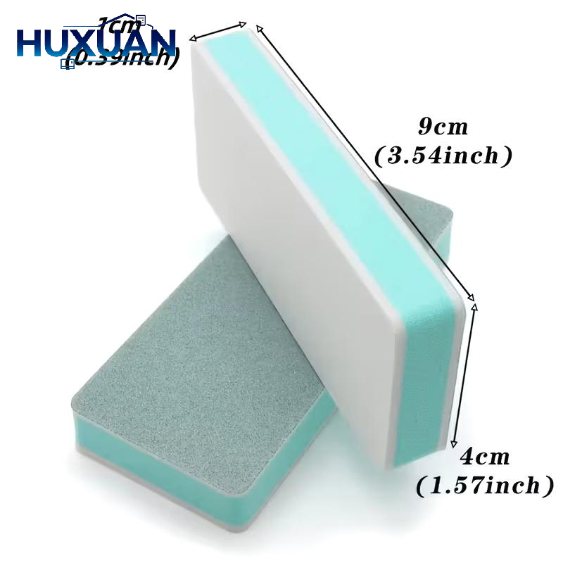 Aquarium Fish Tank - 2/4個入り 両面水槽スポンジブラシ 魚水槽ガラスクリーナー 藻類除去スクレーパー 家庭用水槽用アクセサリー