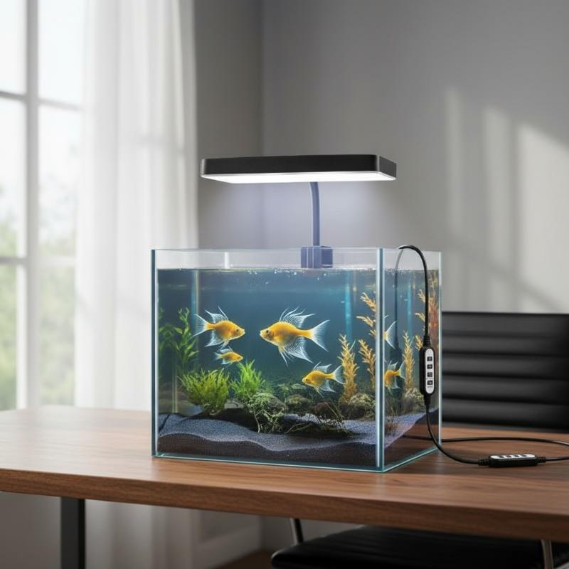LED防水水槽ライト 360度調整可能角度 タイマー付きサイ - Aquarium Plants のレビューと価格