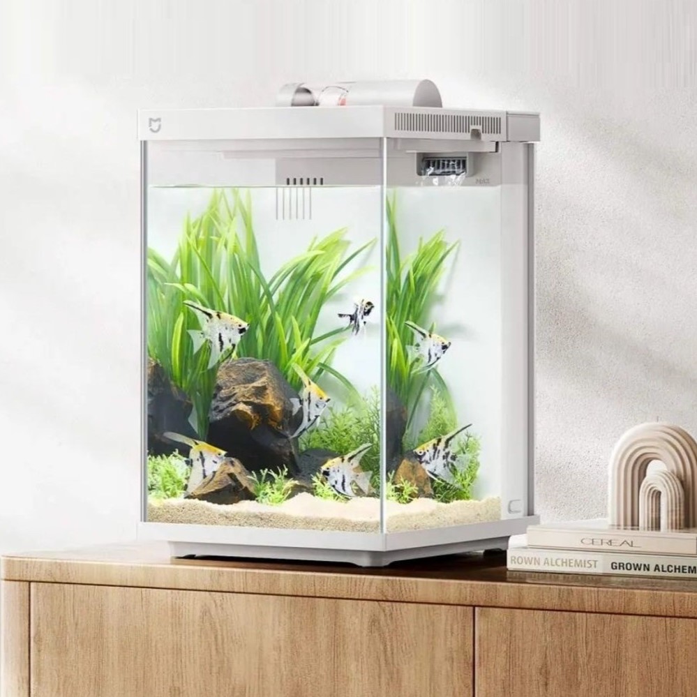 Mijiaスマートデスクトップアクアリウム10Lスマート水槽 - Xiaomi Aquarium Fish Tank のレビューと価格