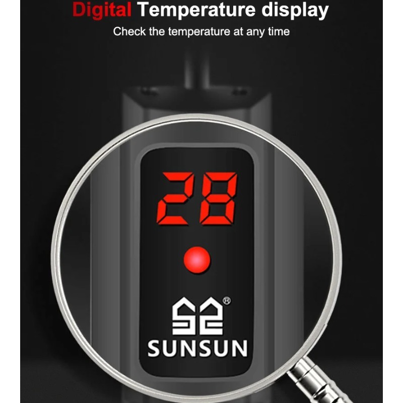 水槽用水中ヒーター LCDディスプレイ付き デジタル調整式  - Fish Tank Heater のレビューと価格