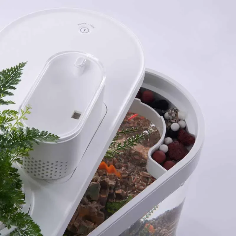 スマート水槽xiaomi mijiaミホームアプリ水陸両用エ - Xiaomi Aquarium Fish Tank のレビューと価格