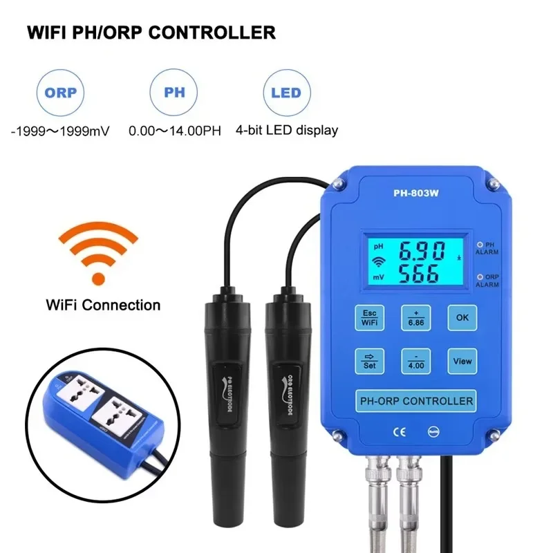 PH-803 デジタル2チャンネルPH/ORP酸化還元電位コ - Aquarium Plants のレビューと価格