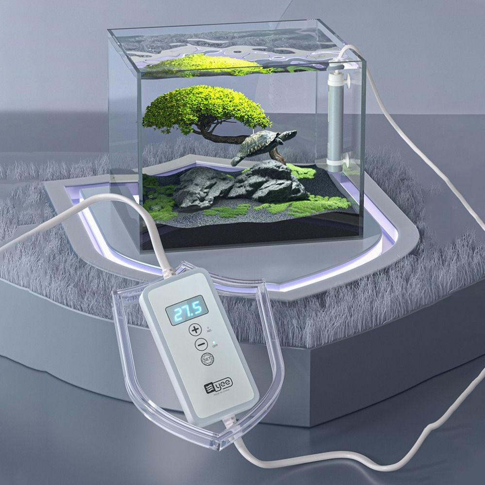 25/50/75W 水槽用潜水ヒーター デジタルディスプレイ - Fish Tank Heater のレビューと価格