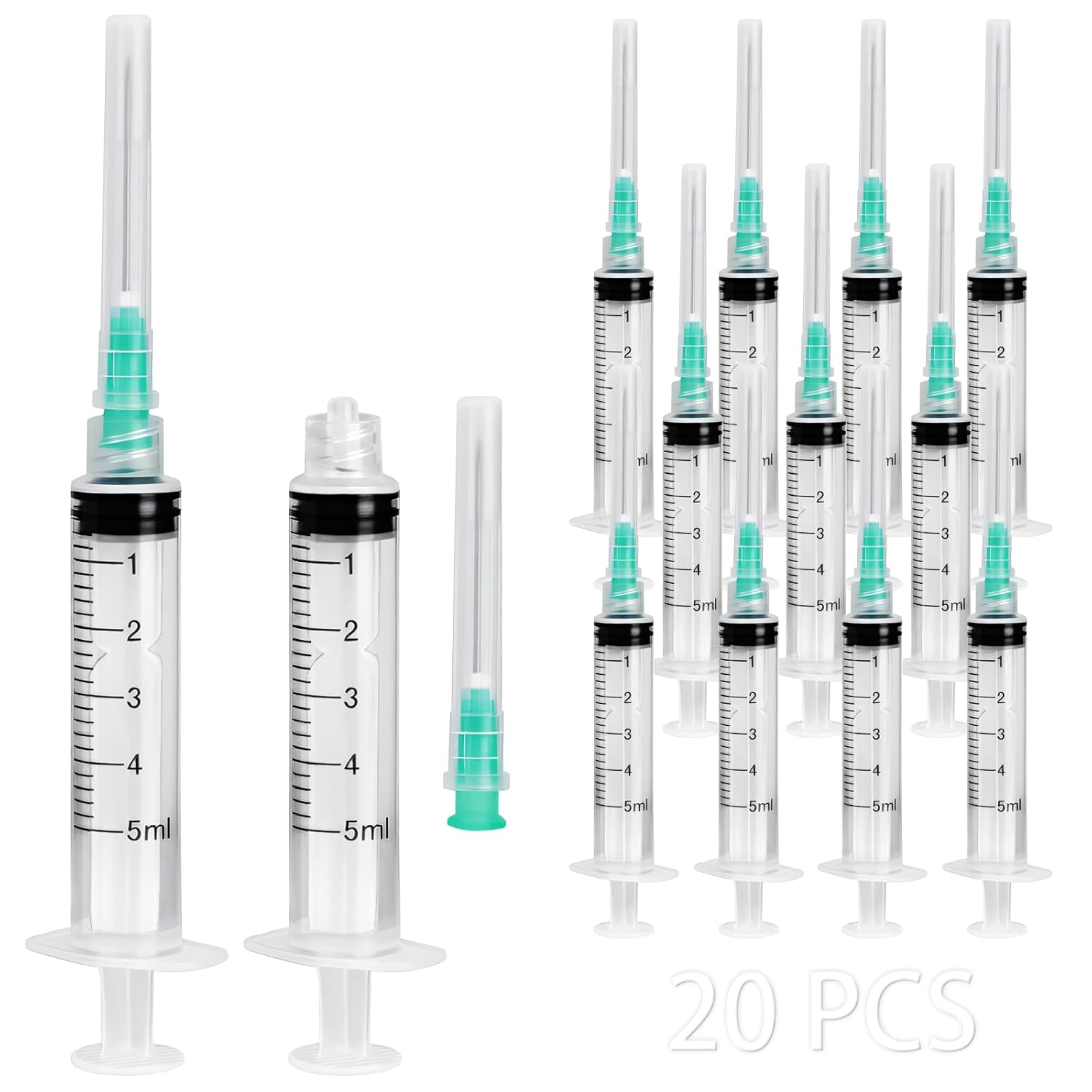 5ml ルアーロックシリンジ、ペットや家畜に適しています、工 - Aquarium Plants のレビューと価格