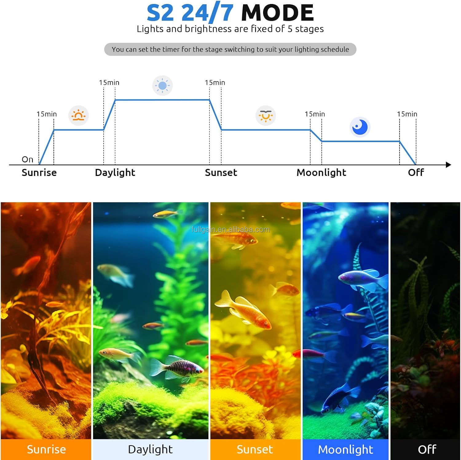 FG199 2025 新合金高ワット数84W 24時間稼働L - Aquarium Plants のレビューと価格