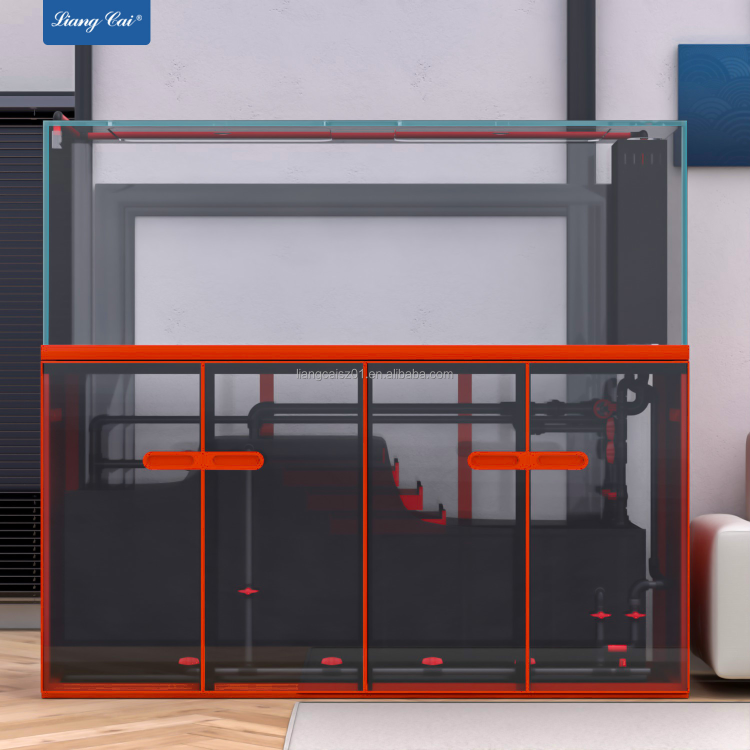 水槽用エアポンプ、排水タンク、魚用アクセサリー一式、水ろ過装 - Fish Tank Filter のレビューと価格