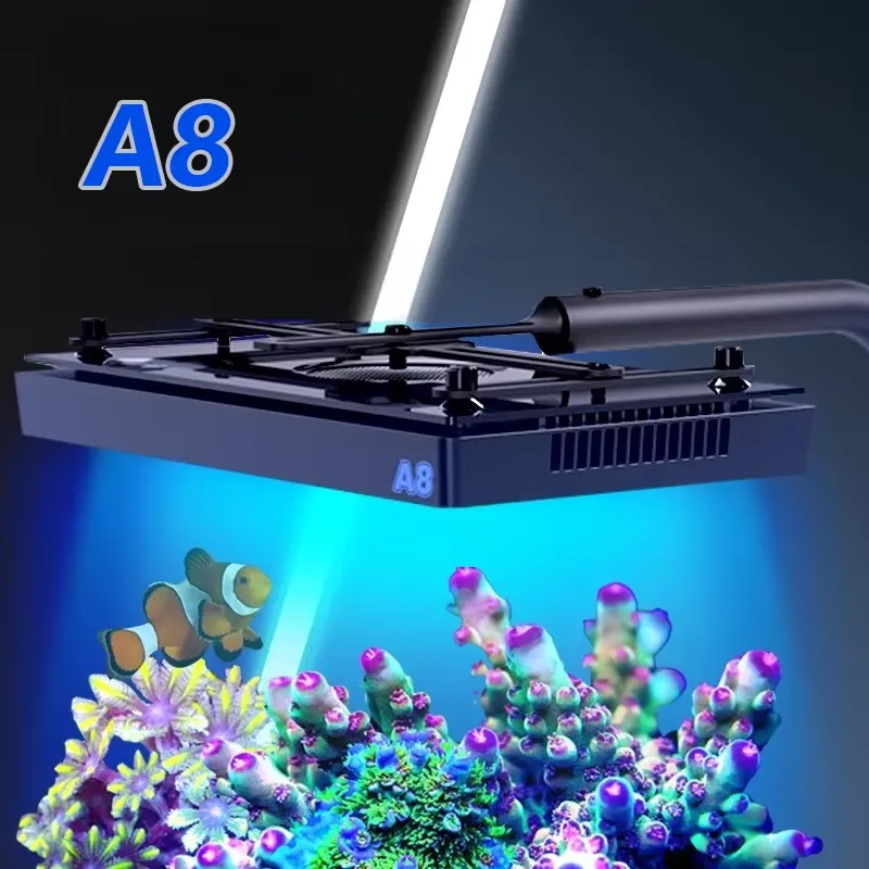 A8SE II Max Blue 240W WiFiアプリ制 - Aquarium Light のレビューと価格