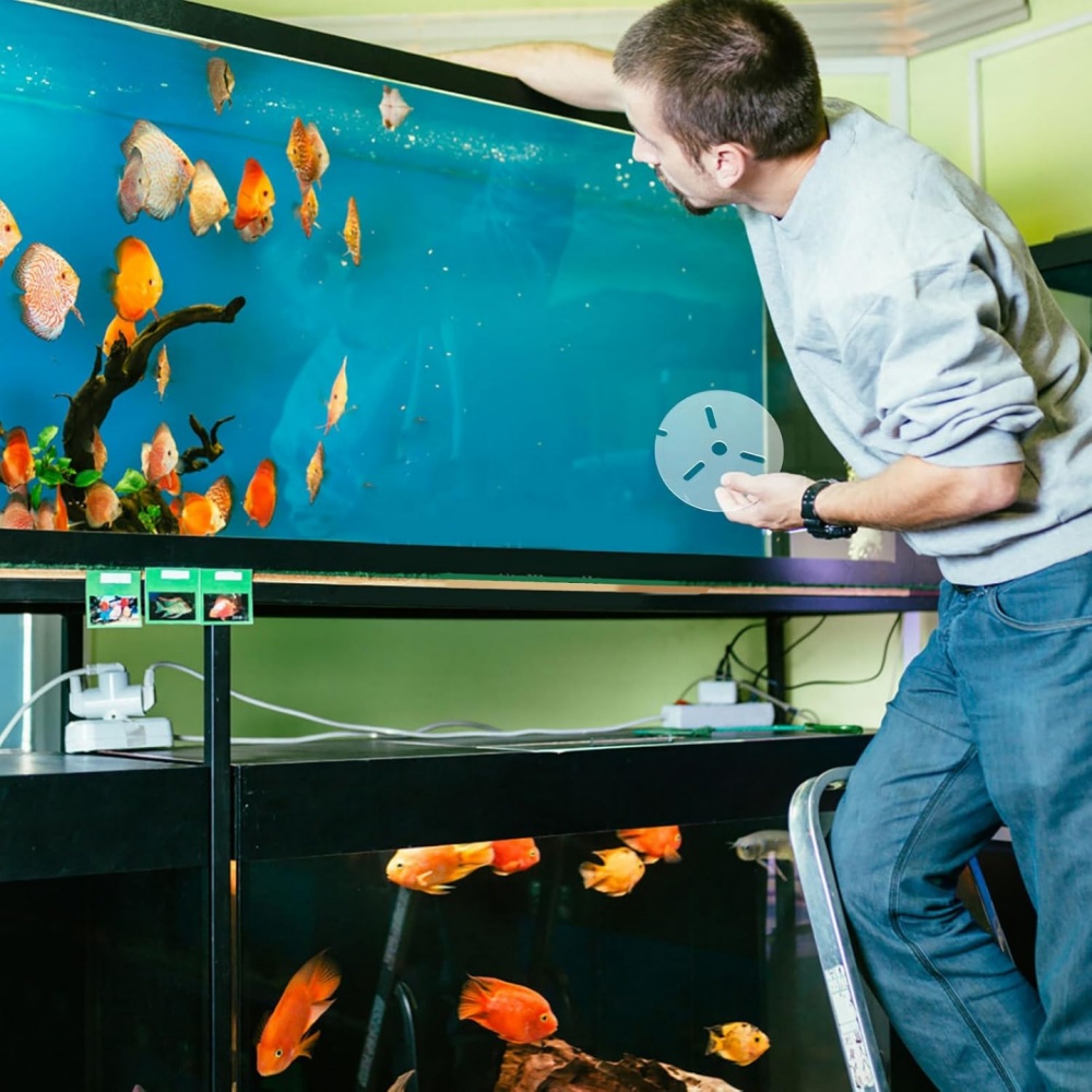 水槽用のアクリル製蓋。穴が開いており、魚、爬虫類、エビ、カメ - Aquarium Fish Keeping のレビューと価格