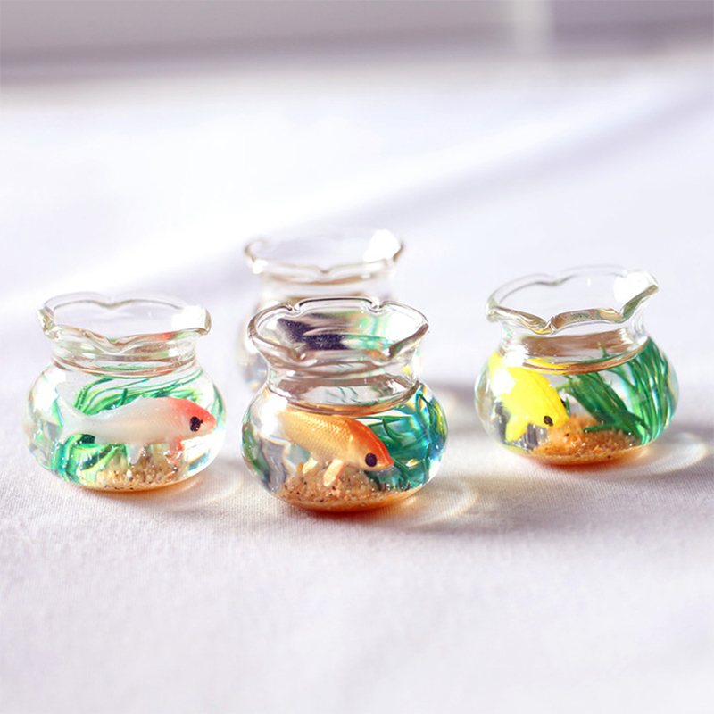 家の装飾、ドールハウス、装飾用おもちゃ、ドール水槽、ドールハ - Fish Aquarium Home のレビューと価格