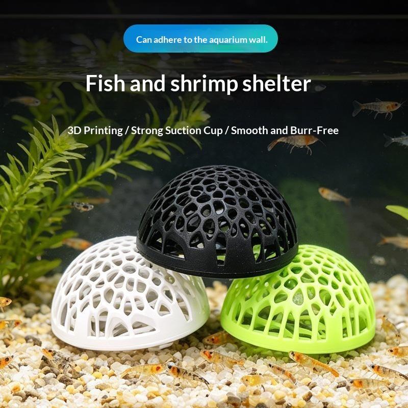 新しい水槽用エビハウス、洞窟型、多孔質、ベタ（エビの一種）用 - Aquarium Fish Betta のレビューと価格
